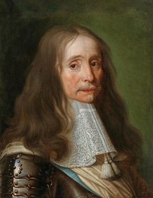 Portrait of Charles de La Porte (1602-1664), c. 1660. Creator: Champaigne, Philippe, de (1602-1674)