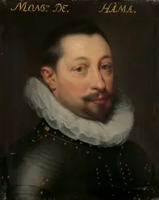 Portrait of Charles de Levin (?-1592), Lord of Famars, Forimont and Lousart, c.1609-c.1633. Creator: Workshop of Jan Antonisz van Ravesteyn