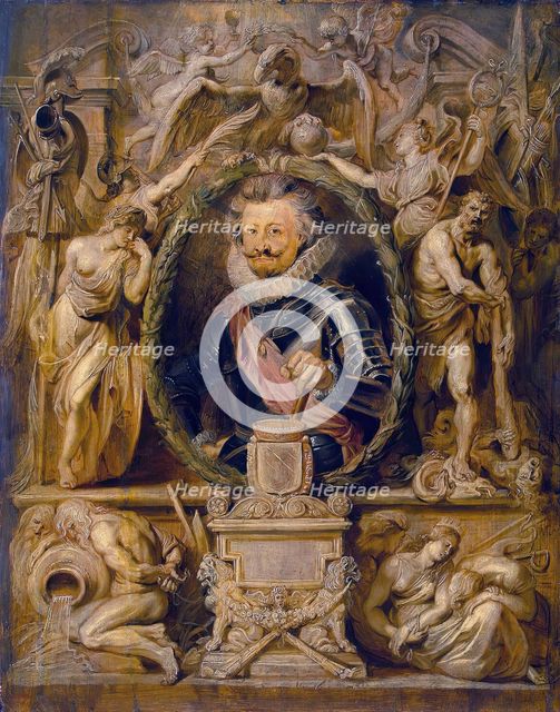 Portrait of Charles de Longueval, 1621. Creator: Peter Paul Rubens.