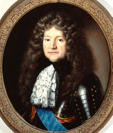 Portrait of Charles de Sainte-Maure, Duke of Montausier (1610-1690), c1650. Creator: Louis Ferdinand Elle
