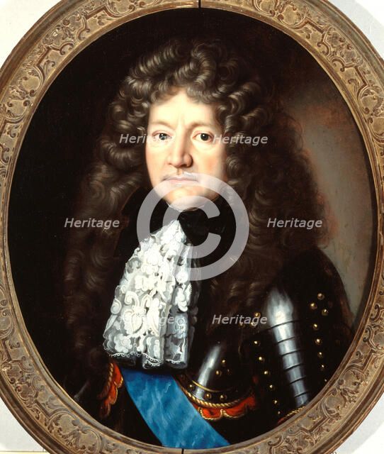 Portrait of Charles de Sainte-Maure, Duke of Montausier (1610-1690), c1650. Creator: Louis Ferdinand Elle.