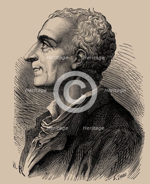 Portrait of Charles de Secondat, Baron de Montesquieu (1689-1755), 1889.