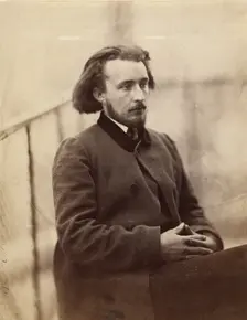 Portrait of Charles Delahaye, about 1857. Creator: Charles Marville