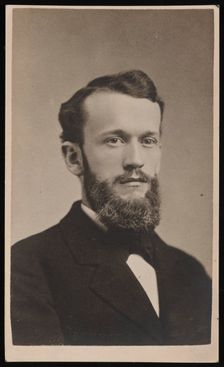 Portrait of Charles Doolittle Walcott (1850-1927), 1877. Creator: Unknown