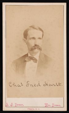 Portrait of Charles Frederick Hartt (1840-1878), Before 1878. Creator: Purdy & Frear