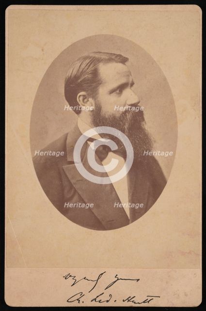 Portrait of Charles Frederick Hartt (1840-1878), Before 1878. Creator: Unknown.