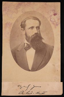 Portrait of Charles Frederick Hartt (1840-1878), Before 1878. Creator: Unknown