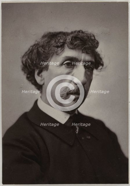Portrait of Charles Garnier (1825-1898). Creator: Anonymous.