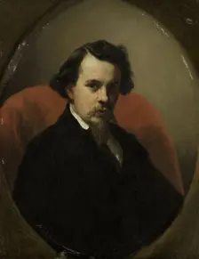 Portrait of Charles Henri Joseph Leicker, Painter, 1853. Creator: Nicolaas Pieneman