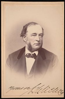 Portrait of Charles Henry Nichols (1820-1889), 1872. Creator: Ulke Bros
