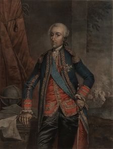 Portrait of Charles Hector, comte d'Estaing (1729-1794), 1778. Creator: Anonymous