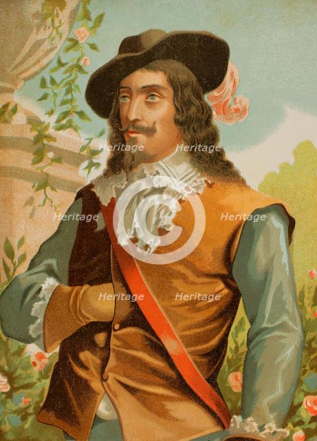 Portrait of Charles I, (1600-1649), King of England and Scotland, (1625-1649), 1886.  Creator: Unknown.