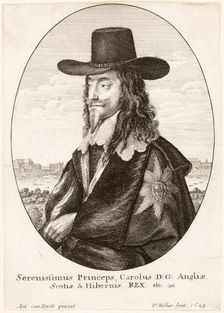 Portrait of Charles I, pub. 1649. Creator: Unknown