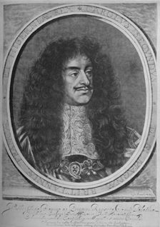 Portrait of Charles II c1660-1685, (1928). Artist: William Sherwin