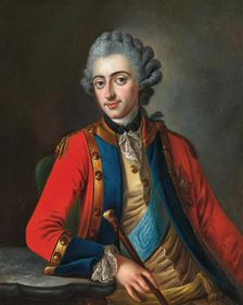 Portrait of Charles II, Duke of Mecklenburg-Strelitz (1741-1816), . Creator: Woge; Daniel (1717-1797)