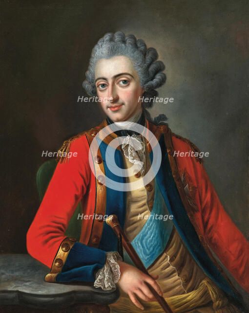Portrait of Charles II, Duke of Mecklenburg-Strelitz (1741-1816), . Creator: Woge; Daniel (1717-1797).