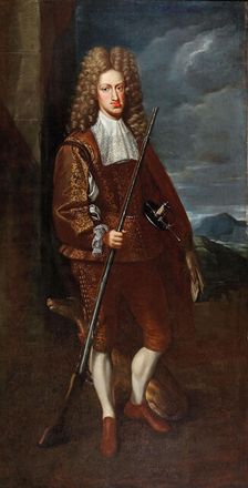 Portrait of Charles II of Spain in hunting costume, 1699. Creator: Closterman, John (1660-1711)