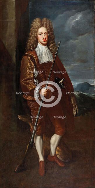 Portrait of Charles II of Spain in hunting costume, 1699. Creator: Closterman, John (1660-1711).