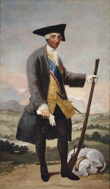Portrait of Charles III, King of Spain, c. 1787. Artist: Goya, Francisco, de (1746-1828)