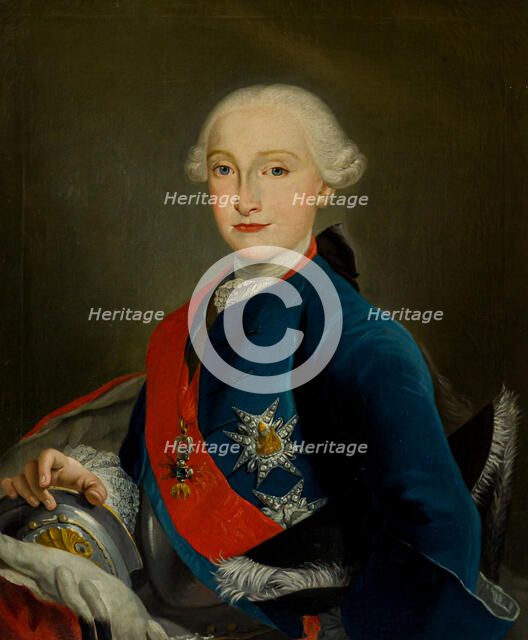 Portrait of Charles IV of Spain (1748-1819). Creator: Anonymous.