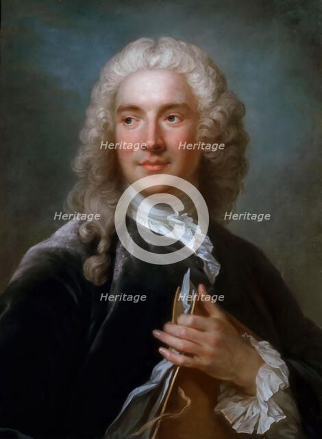 Portrait of Charles-Joseph Natoire (1700-1777), 1741.