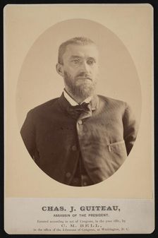 Portrait of Charles Julius Guiteau (1841-1882), July 4, 1881. Creator: Charles Milton Bell