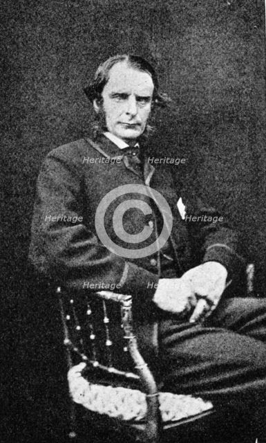 Portrait of Charles Kingsley, c1860. Creator: Unknown.