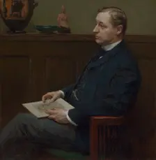 Portrait of Charles Lawrence Hutchinson, c. 1902. Creator: Gari Melchers