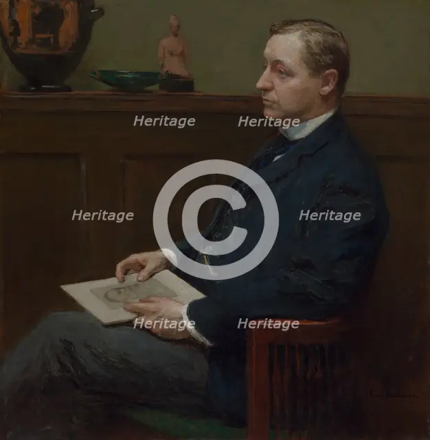 Portrait of Charles Lawrence Hutchinson, c. 1902. Creator: Gari Melchers.