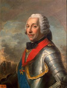 Portrait of Charles Louis Auguste Fouquet, duc de Belle-Isle (1684-1761), Marshal of France. Creator: Anonymous
