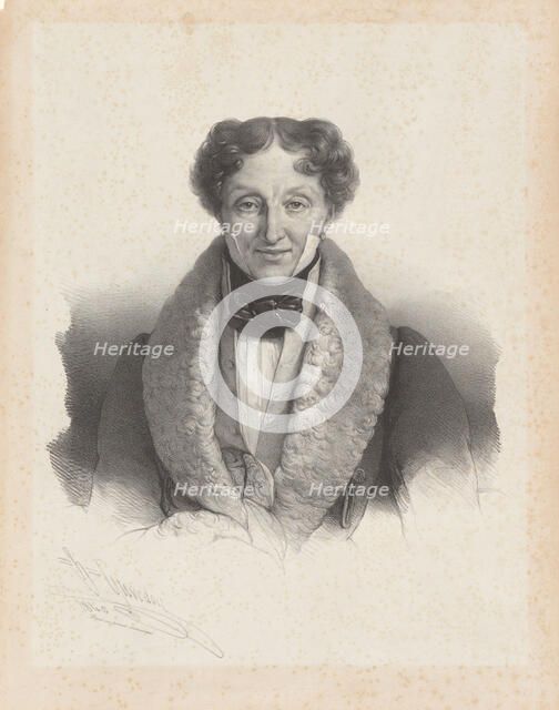 Portrait of Charles Louis Didelot (1767-1837), 1840. Creator: Anonymous.