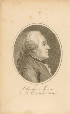 Portrait of Charles-Marie de La Condamine (1701-1774). Creator: Anonymous