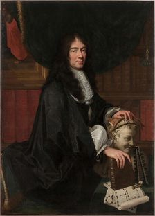 Portrait of Charles Perrault (1628-1703). Creator: Le Brun, Charles (1619-1690)