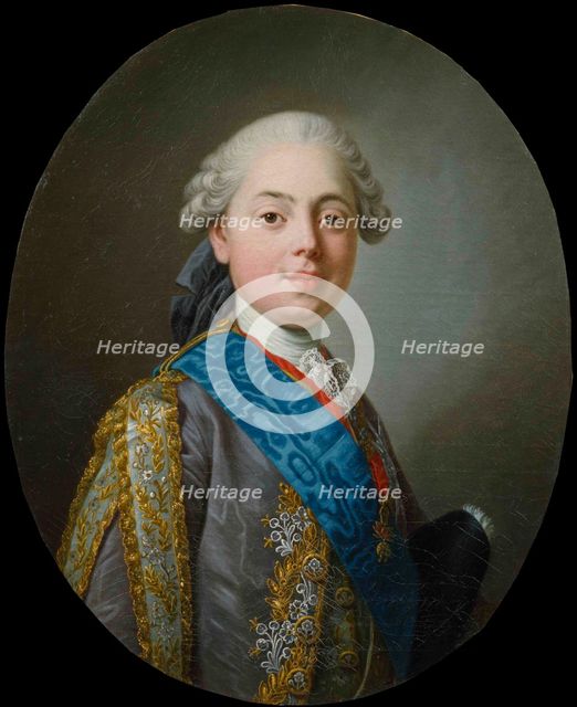 Portrait of Charles-Philippe de France, Count of Artois (1757-1836), 1771. Creator: Anonymous.
