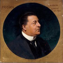 Portrait of Charles Prud'hon (1843-1930), member of the Comédie-Française, between 1901 and 1913. Creator: Louis Edouard Paul Fournier