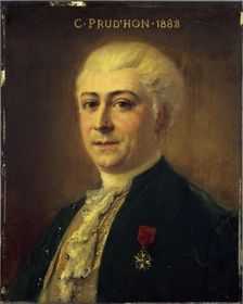 Portrait of Charles Prud'hon (1843-1930), member of the Comédie-Française in stage costume, 1883. Creator: Daniel Berard