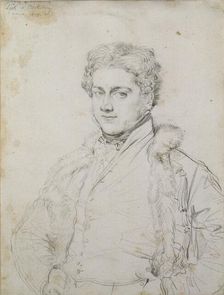 Portrait of Charles Robert Cockerell, 1817. Artist: Jean-Auguste-Dominique Ingres