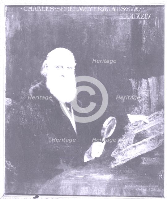Portrait of Charles Sedelmeyer (1837-1925), art dealer, 1911. Creator: Gabriel Ferrier.