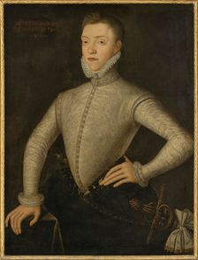 Portrait of Charles Stuart, 5th Earl of Lennox (1557-1576), 1573. Creator: Anonymous