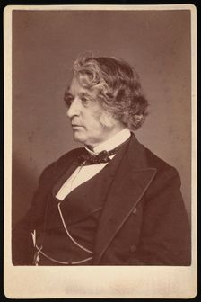 Portrait of Charles Sumner (1811-1874), 1874. Creator: Allen & Rowell
