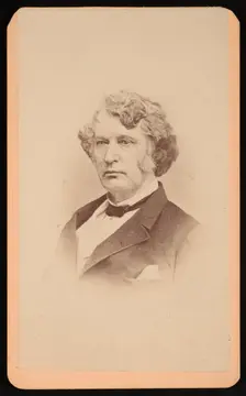 Portrait of Charles Sumner (1811-1874), Before 1874. Creator: Frank L Le Roy