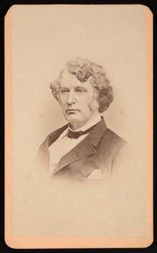 Portrait of Charles Sumner (1811-1874), Before 1874. Creator: Frank L Le Roy