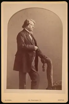 Portrait of Charles Sumner (1811-1874), Between 1872 and 1874. Creator: George K Warren