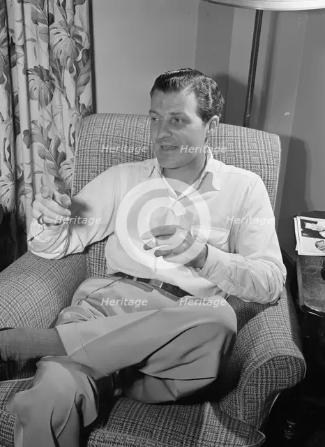 Portrait of Charlie Barnet, New York, N.Y., ca. Aug. 1946. Creator: William Paul Gottlieb.