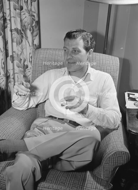 Portrait of Charlie Barnet, New York, N.Y., ca. Aug. 1946. Creator: William Paul Gottlieb.