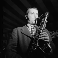 Portrait of Charlie Barnet, WOR broadcast, Aquarium, New York, N.Y., ca. Aug. 1946. Creator: William Paul Gottlieb