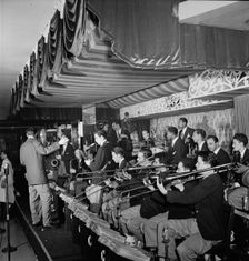 Portrait of Charlie Barnet, WOR broadcast, Aquarium, New York, N.Y., ca. Aug. 1946. Creator: William Paul Gottlieb