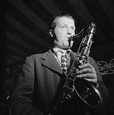 Portrait of Charlie Barnet, WOR broadcast, Aquarium, New York, N.Y., ca. Aug. 1946. Creator: William Paul Gottlieb