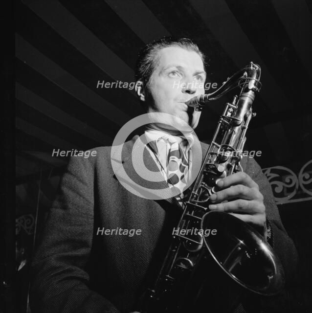 Portrait of Charlie Barnet, WOR broadcast, Aquarium, New York, N.Y., ca. Aug. 1946. Creator: William Paul Gottlieb.