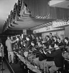 Portrait of Charlie Barnet, WOR broadcast, Aquarium, New York, N.Y., ca. Aug. 1946. Creator: William Paul Gottlieb